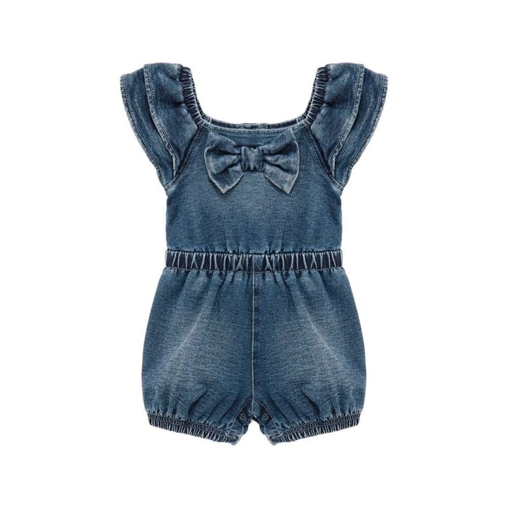 Habitual Girls  Bow Front Romper